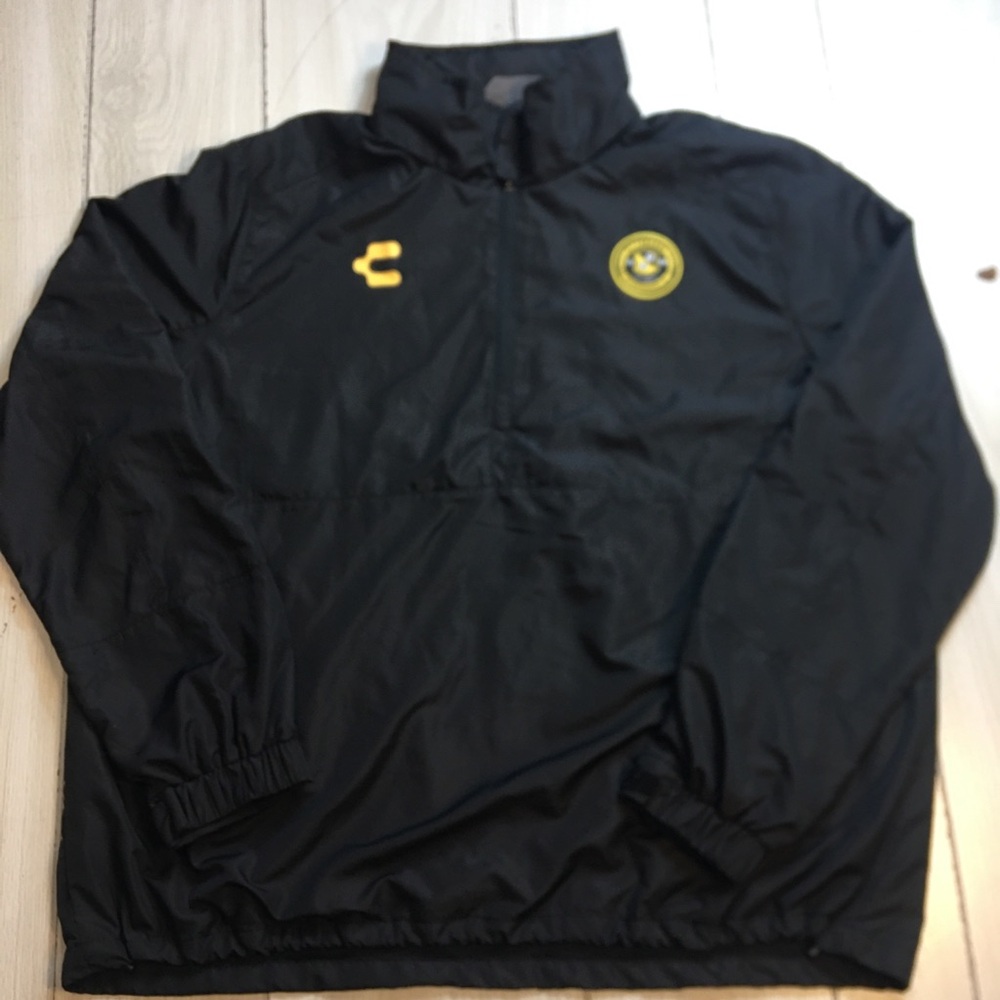 Charly Mens Windbreaker Pullover Men’s Jacket Mesh Lined (Large)